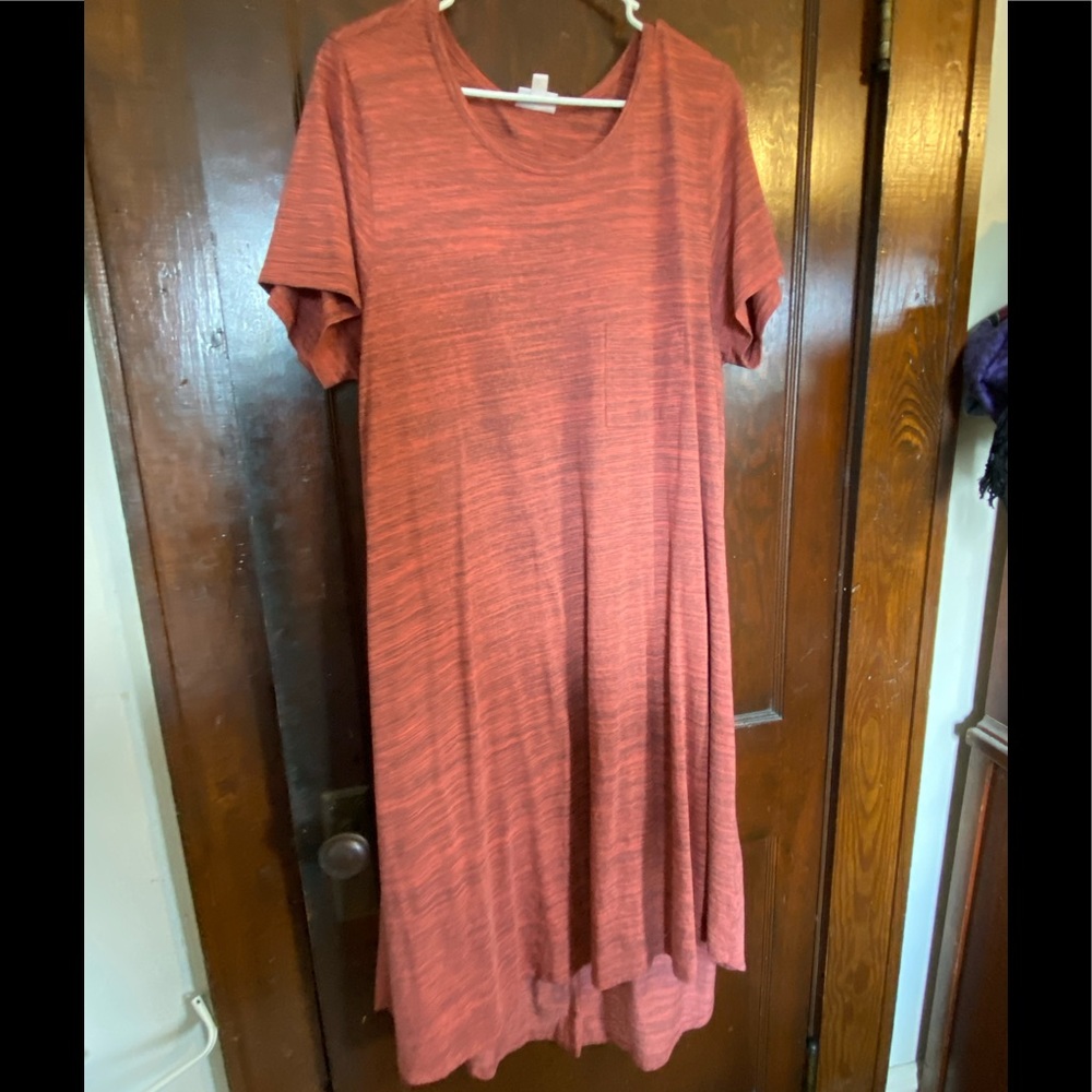 LuLaRoe Plus Size Carly Dress
